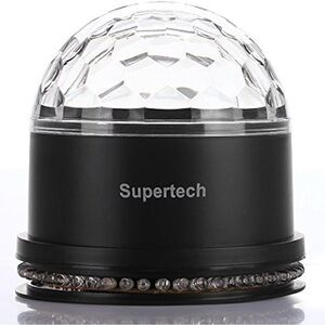 Supertech Black Crystal Dome Light